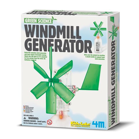 STEM конструктор 4M Вітряний генератор 00 03267