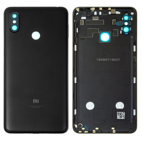Задня панель корпуса для Xiaomi Mi Max 3, чорна, M1804E4A