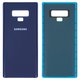 Задня панель корпуса для Samsung N960 Galaxy Note 9, синя, ocean blue