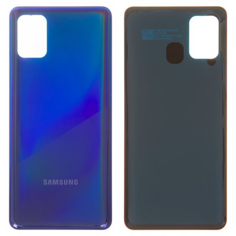 Задня панель корпуса для Samsung A315 Galaxy A31, синя, prism crush blue