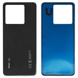 Задня панель корпуса для Xiaomi Redmi Note 13 Pro 5G, чорна, midnight black