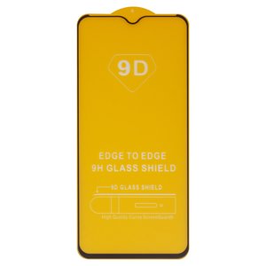 Защитное стекло для Realme X2 Pro, совместимо с чехлом, Full Glue, без упаковки , черный