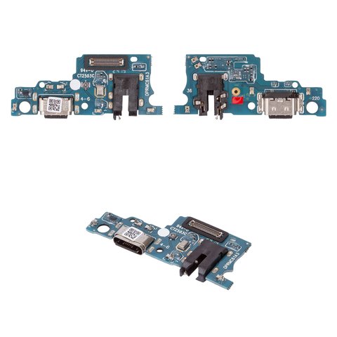 Шлейф для Realme C61, конектора зарядки, з компонентами, Original PRC , плата зарядки