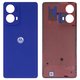 Задняя панель корпуса для Motorola Moto G85, синяя, cobalt blue