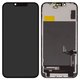 Дисплей для iPhone 14, черный, с рамкой, Copy, (TFT), ZY, LTPS FHD