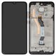 Дисплей для Xiaomi Redmi Note 8 Pro, черный, с рамкой, High Copy, dual Sim-holder, M1906G7I, M1906G7G