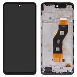 Дисплей для Infinix Hot 40i (X6528B), черный, с рамкой, Original (PRC), TXDI660QCEPX-53