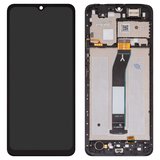 Дисплей для Xiaomi Redmi A3, Redmi A3x, чорний, з рамкою, (Box), 23129RN51X, 23129RN51H