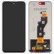 Дисплей для Tecno Spark 30C, черный, без рамки, (Box), kl5, kl5n