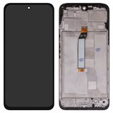 Дисплей для Xiaomi Poco M7 4G, Redmi 15 4G, черный, с рамкой, (Box), 165mm, global version