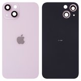 Задняя панель корпуса для iPhone 13, розовая, со стеклом камеры, small hole