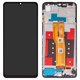 Дисплей для Samsung A075 Galaxy A07 4G, чорний, з рамкою, (Box)