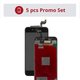 LCD compatible with Apple iPhone 6S, (black, with frame, AAA, Tianma, 5 pcs promo set)