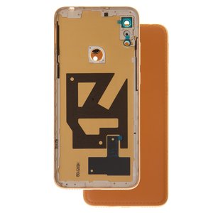 Panel trasero de carcasa puede usarse con Huawei Y6 2019 , Y6 Prime 2019 , marrón, amber brown