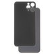 Housing Back Cover compatible with iPhone 11 Pro, (gray, need to remove the camera glass, small hole, matte space gray)