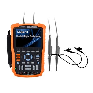 Osciloscopio digital portátil SIGLENT SHS1102 con 2 canales aislados