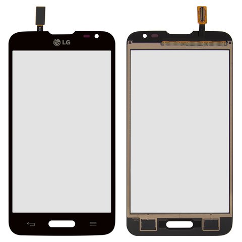 Touchscreen compatible with LG D320 Optimus L70, D321 Optimus L70, MS323 Optimus L70, black 