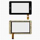 Touchscreen compatible with China-Tablet PC 7"; Ritmix RMD-740, (black, 118 mm, 30 pin, 197 mm, capacitive, 7") #ZCC-1500 V1