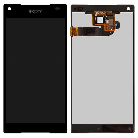 LCD compatible with Sony E5803 Xperia Z5 Compact Mini, E5823 Xperia Z5 Compact, black, without frame, Original PRC  