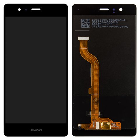 Pantalla LCD puede usarse con Huawei P9, negro, Logo Huawei, sin marco, original vidrio reemplazado , EVA L09 Single SIM ; EVA L19, EVA L29 Dual SIM 