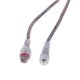 Cable de conexión de 4 pines (macho + hembra) para tiras LED (IP65)