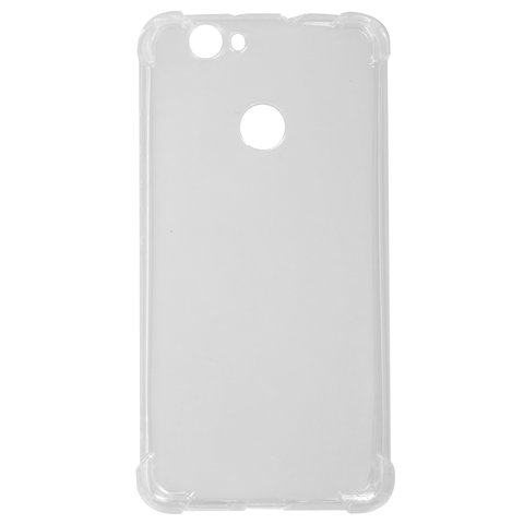 Case compatible with Huawei Nova, colourless, transparent, silicone 