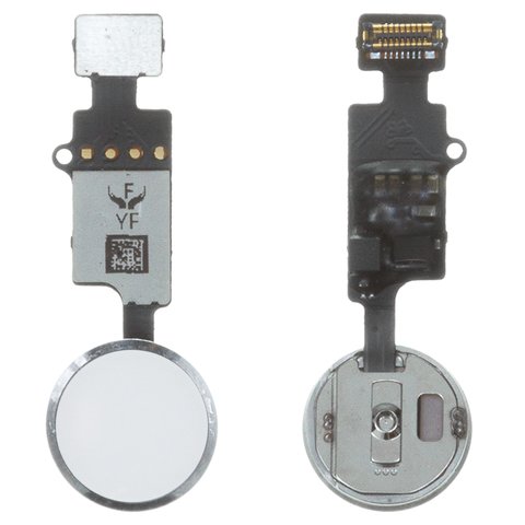 Cable flex puede usarse con iPhone 7, iPhone 7 Plus, iPhone 8, iPhone 8 Plus, iPhone SE 2020, de botón HOME, blanco, sin lector de huellas dactilares sin Touch ID , con plástico, YF, 4th gen