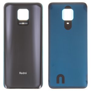 Panel trasero de carcasa puede usarse con Xiaomi Redmi Note 9S, gris, 48 MP, M2003J6A1G