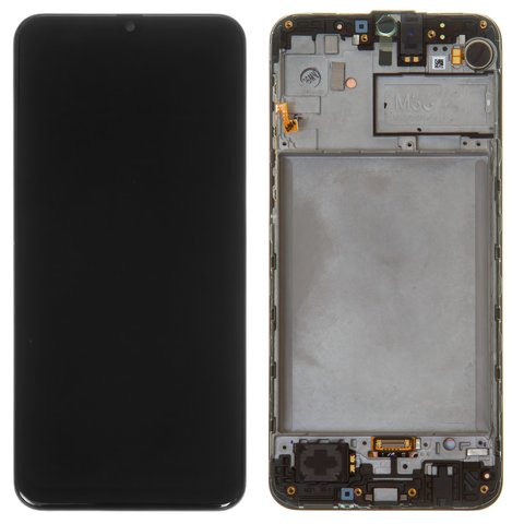Pantalla LCD puede usarse con Samsung M215 Galaxy M21, M307 Galaxy M30s, negro, con marco, Original, empaque industrial, #GH82 22509A GH82 22836A GH82 22509A GH82 22836A