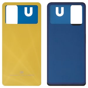 Задняя панель корпуса для Xiaomi Poco X4 Pro 5G, желтая, poco yellow