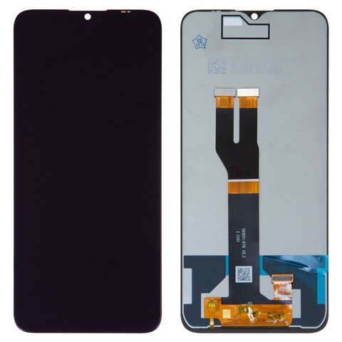 Pantalla LCD puede usarse con Nokia G11, G21, negro, sin marco, High Copy