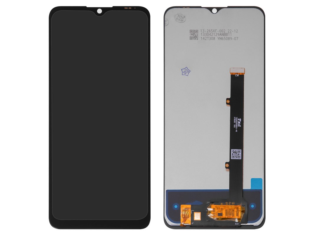 Дисплей для ZTE Blade A51 (2021), Blade A71 A7030, черный, без рамки, High  Copy, #TXDI650EBAPU-46/SKI651-B26-V0.1 - All Spares