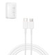 USB Cable compatible with Samsung Cell Phones, (2xUSB type-C, 100 cm, 3 A, white, service pack)