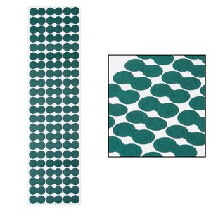 Paper Insulation for Batteries 21700, sheet, for plus, 1x2 