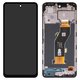 LCD compatible with Infinix Smart 8 Plus (X6526), (black, with frame, High Copy, FPC6615)