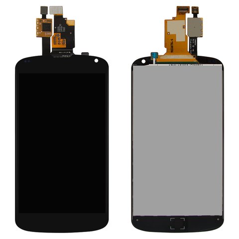 LCD compatible with LG E960 Nexus 4, black, without frame 