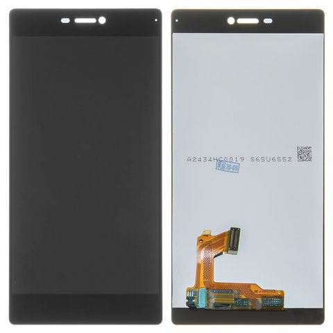 LCD compatible with Huawei P8 GRA L09 , black, without frame, High Copy 