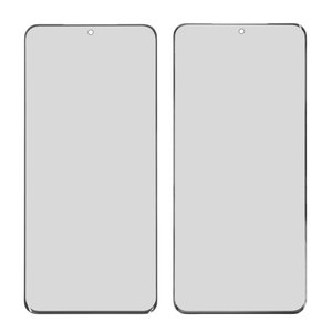 Housing Glass compatible with Samsung G980 Galaxy S20, G981 Galaxy S20 5G, black 