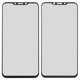 Housing Glass compatible with Meizu X8, (black)