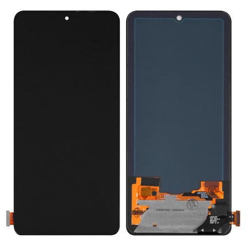 LCD compatible with Xiaomi Mi 11i, Poco F3, Redmi K40, black, without frame, High Copy, OLED  