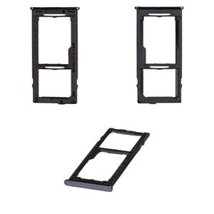 SIM Card Holder compatible with Samsung A426 Galaxy A42 5G, black 