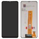 LCD compatible with Samsung A125F Galaxy A12, (black, without frame, FLYCDI, SM-A125_REV0.7 FPC6509-1)