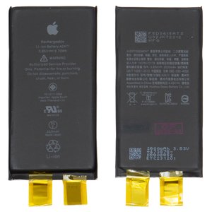 Аккумулятор для iPhone 12 mini, Li ion, 3,85 B, 2520 мАч, повышенная ёмкость, без контроллера, A2471 