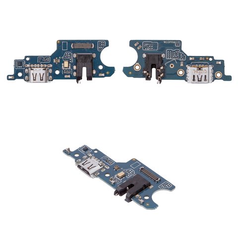 Flat Cable compatible with Realme C31, headphone connector, charge connector, with microphone, with components, Copy, charging board