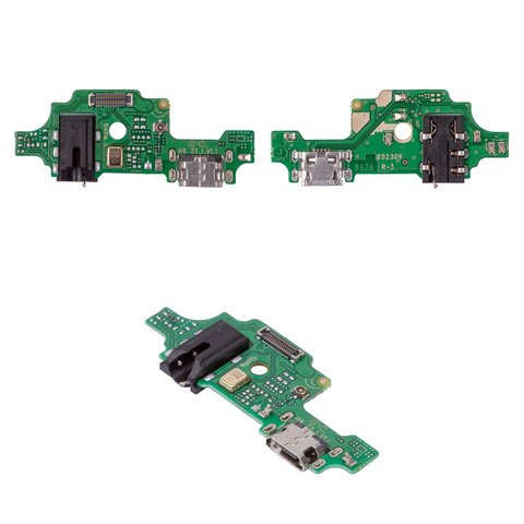 Flat Cable compatible with Tecno Camon 11s CB7 , headphone connector, charge connector, with microphone, Copy, charging board 