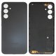 Housing Back Cover compatible with Samsung A165 Galaxy A16, (black)