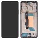 LCD compatible with Xiaomi Poco F5, (black, with frame, Original (PRC), 23049PCD8G, 23049PCD8I)