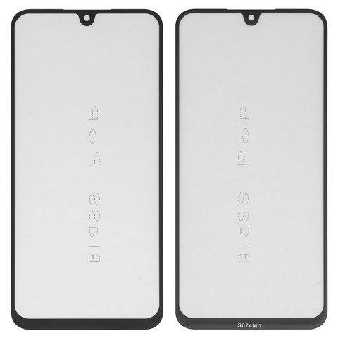 Housing Glass G+OCA PRO compatible with Samsung A165 Galaxy A16, A166 Galaxy A16 5G, A266 Galaxy A26, M166 Galaxy M16, with OCA film, black 