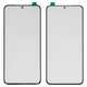 Housing Glass G+OCA PRO compatible with Samsung G980 Galaxy S20, G981 Galaxy S20 5G, (with OCA film, black)