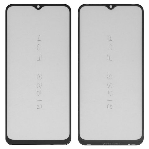 Housing Glass G+OCA PRO compatible with Vivo Y20 2020 , with OCA film, black 